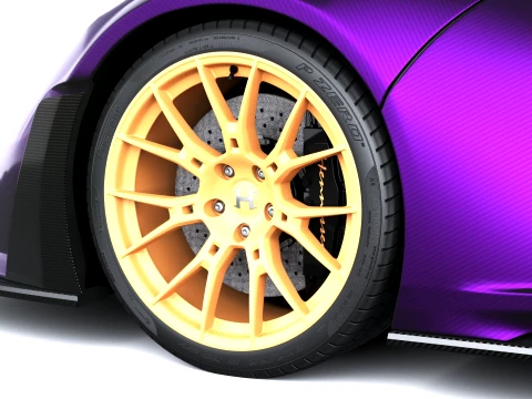 Hennessey Venom F5-M 2027 3D Model