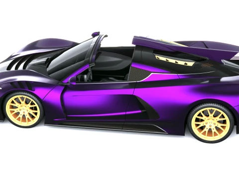 Hennessey Venom F5-M 2027 3D Model
