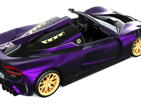 Hennessey Venom F5-M 2027 3D Model
