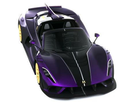 Hennessey Venom F5-M 2027 3D Model
