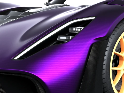 Hennessey Venom F5-M 2027 3D Model