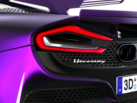 Hennessey Venom F5-M 2027 3D Model