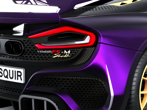 Hennessey Venom F5-M 2027 3D Model