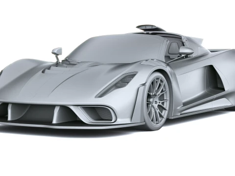 Hennessey Venom F5-M 2027 3D Model
