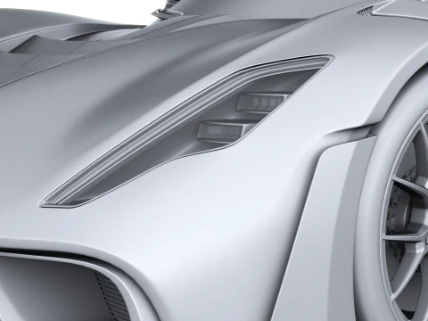 Hennessey Venom F5-M 2027 3D Model