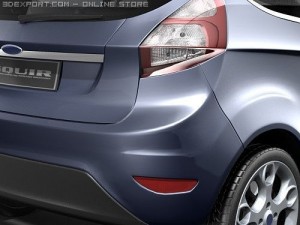 Fiesta 3-door Hatchback 2009 3D Model