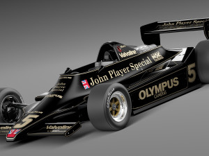 Lotus 79 John Player Special Grand Prix 1978 Modèle 3D