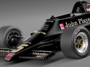 Lotus 79 John Player Special Grand Prix 1978 Modelo 3D