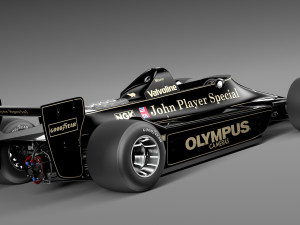 Lotus 79 John Player Special Grand Prix 1978 Modelo 3D