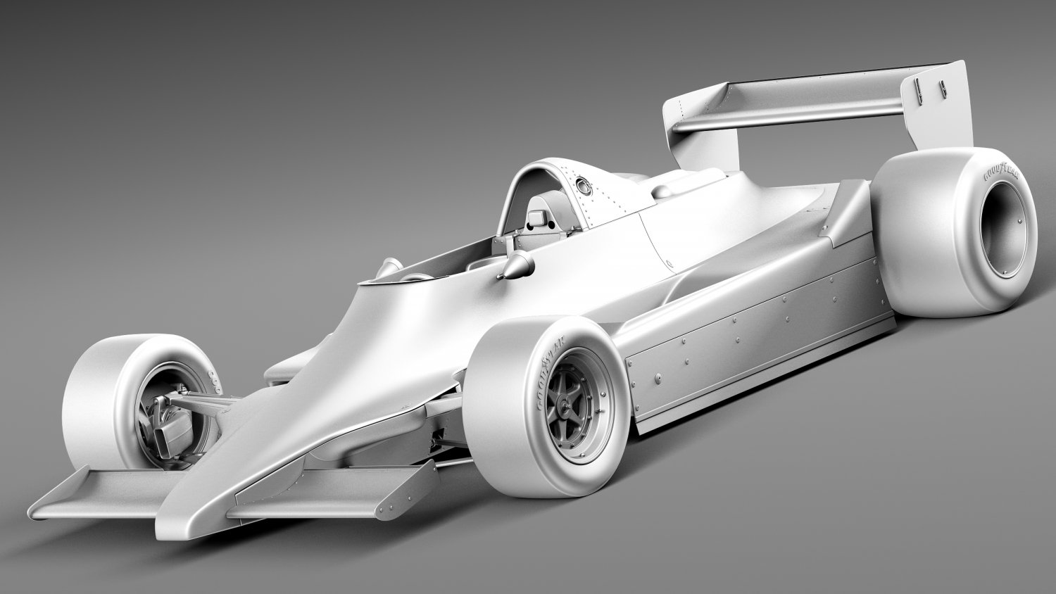 Carro de corrida Lotus 88 Modelo 3D $149 - .obj .fbx .3ds .max