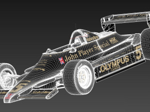 Lotus 79 John Player Special Grand Prix 1978 Modelo 3D