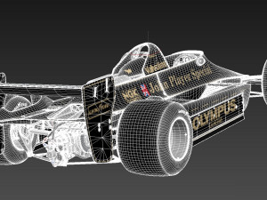 Lotus 79 John Player Special Grand Prix 1978 Modelo 3D