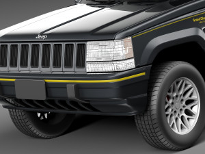 Jeep Grand Cherokee Limited 1993-1998 Modèle 3D