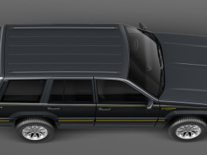 Jeep Grand Cherokee Limited 1993-1998 Modèle 3D