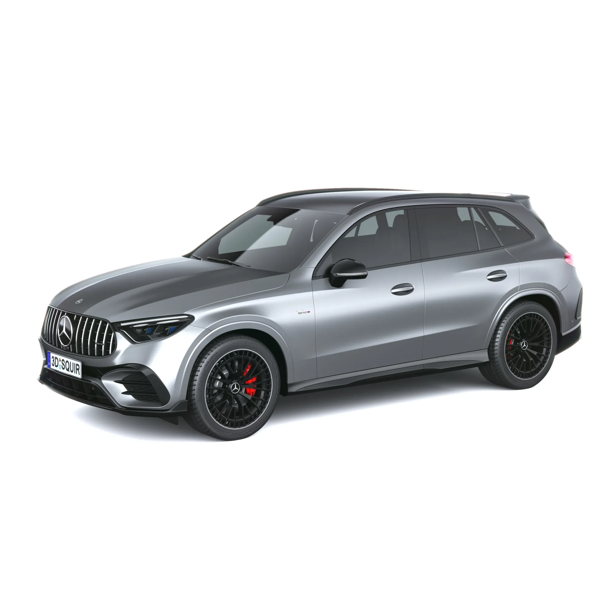 Mercedes-Benz GLC53 AMG 2027 3D Model .c4d .max .obj .3ds .fbx .stl .blend 