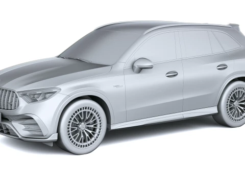 Mercedes-Benz GLC53 AMG 2027 3D Model
