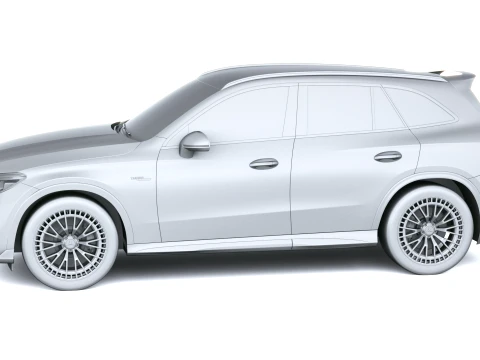 Mercedes-Benz GLC53 AMG 2027 3D Model