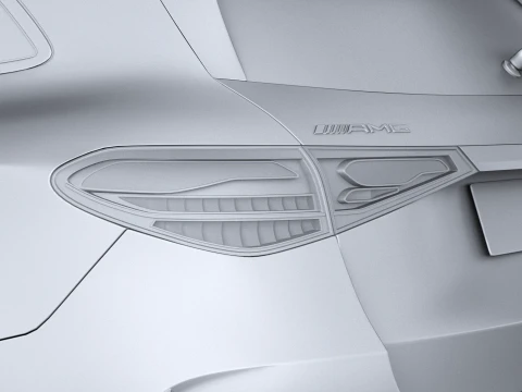 Mercedes-Benz GLC53 AMG 2027 3D Model