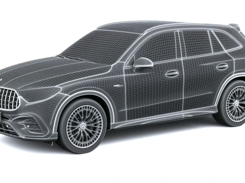 Mercedes-Benz GLC53 AMG 2027 3D Model