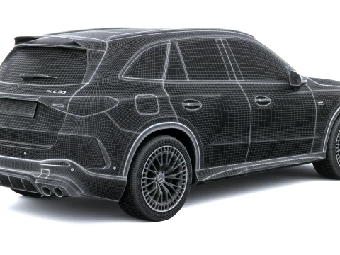 Mercedes-Benz GLC53 AMG 2027 3D Model