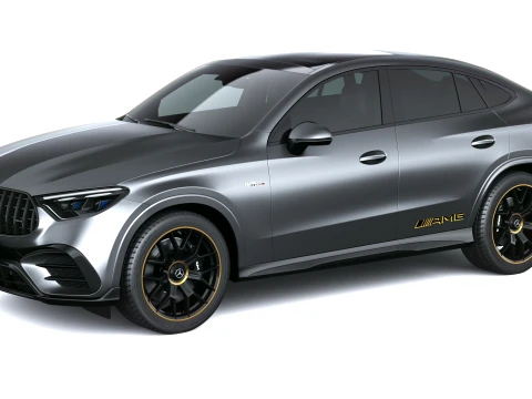 Mercedes-Benz GLC53 AMG Copue 2027 3D Model