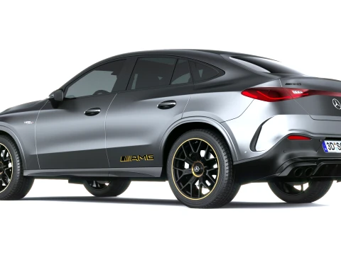 Mercedes-Benz GLC53 AMG Copue 2027 3D Model