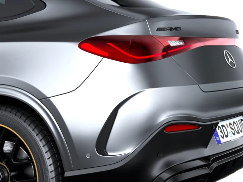 Mercedes-Benz GLC53 AMG Copue 2027 3D Model