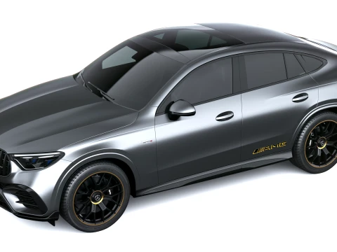 Mercedes-Benz GLC53 AMG Copue 2027 3D Model