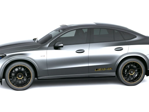 Mercedes-Benz GLC53 AMG Copue 2027 3D Model