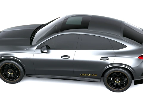 Mercedes-Benz GLC53 AMG Copue 2027 3D Model