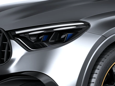 Mercedes-Benz GLC53 AMG Copue 2027 3D Model