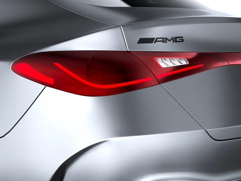 Mercedes-Benz GLC53 AMG Copue 2027 3D Model