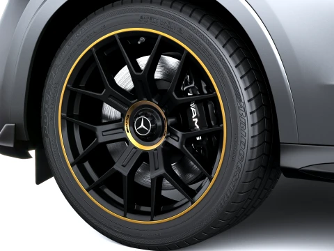 Mercedes-Benz GLC53 AMG Copue 2027 3D Model