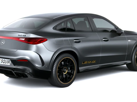 Mercedes-Benz GLC53 AMG Copue 2027 3D Model