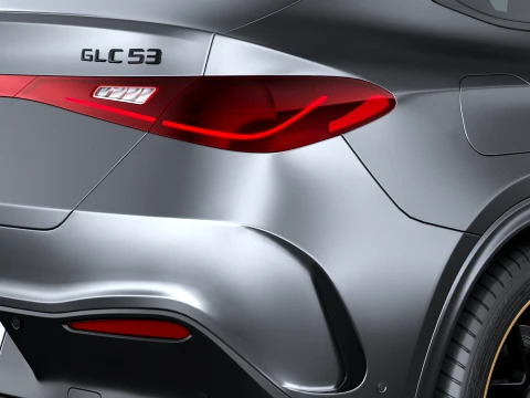 Mercedes-Benz GLC53 AMG Copue 2027 3D Model