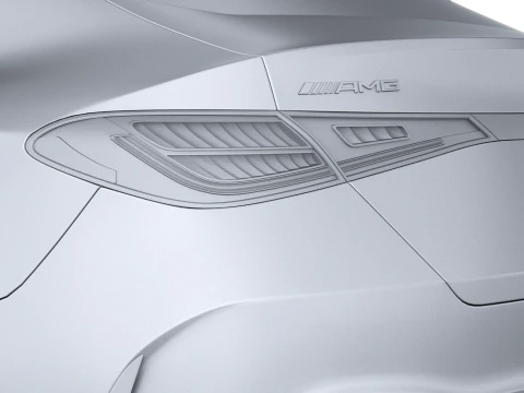 Mercedes-Benz GLC53 AMG Copue 2027 3D Model