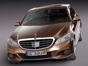 Mercedes-Benz E-class Sedan 2014 3D Model