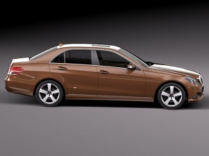 Mercedes-Benz E-class Sedan 2014 Modelo 3D