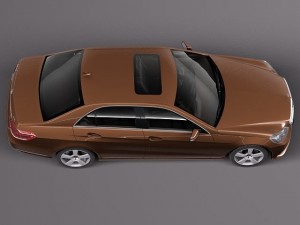 Mercedes-Benz E-class Sedan 2014 Modelo 3D