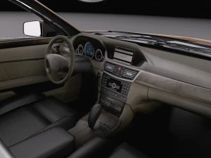 Mercedes-Benz E-class Sedan 2014 3D Model
