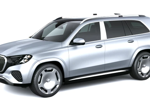 Mercedes-Benz GLS 680 Maybach 2027 3D Model