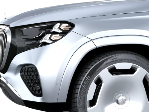 Mercedes-Benz GLS 680 Maybach 2027 3D Model
