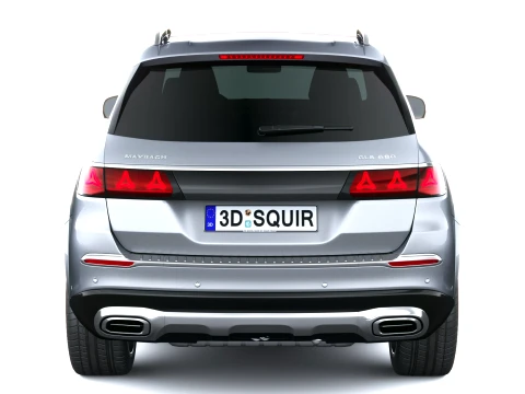 Mercedes-Benz GLS 680 Maybach 2027 3D Model