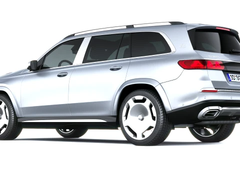 Mercedes-Benz GLS 680 Maybach 2027 3D Model