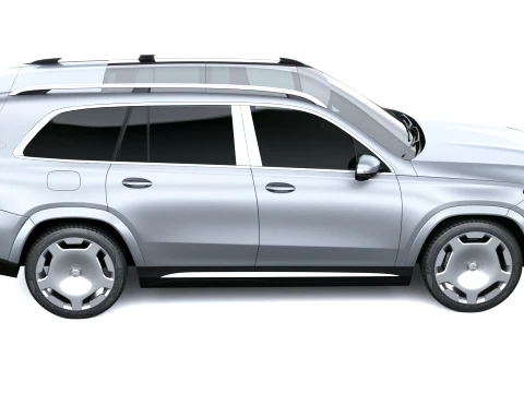 Mercedes-Benz GLS 680 Maybach 2027 3D Model