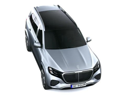 Mercedes-Benz GLS 680 Maybach 2027 3D Model