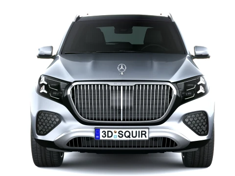 Mercedes-Benz GLS 680 Maybach 2027 3D Model