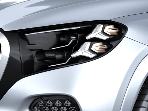 Mercedes-Benz GLS 680 Maybach 2027 3D Model