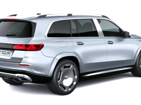Mercedes-Benz GLS 680 Maybach 2027 3D Model