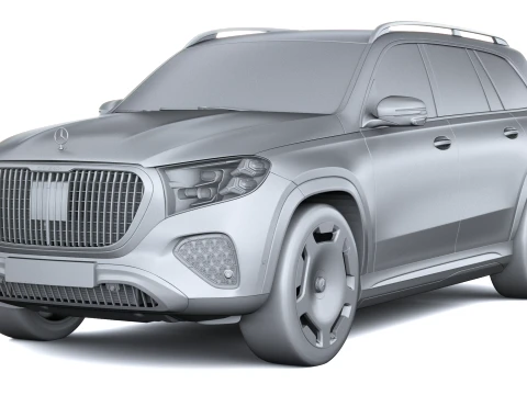 Mercedes-Benz GLS 680 Maybach 2027 3D Model